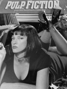 Pulp Fiction Black and White